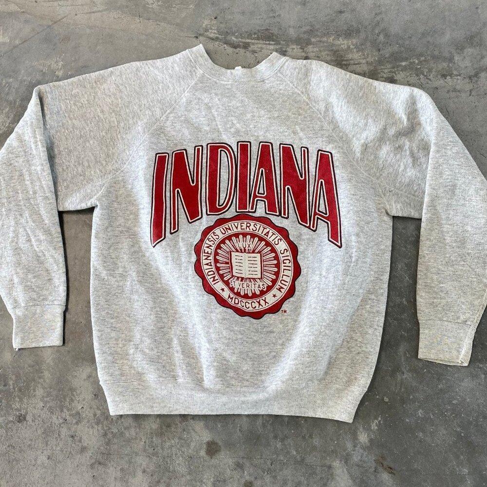 Indiana University Retro College Graphic Sweatshirt